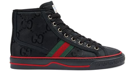 gucci high top women's sneakers|Gucci sneakers saks.